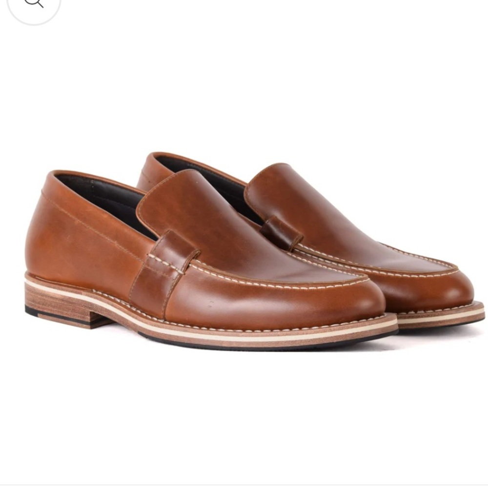 Helm the Wilson teak loafers
